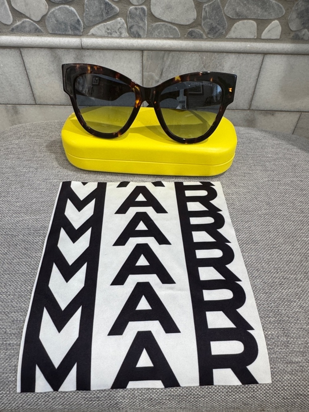 Marc Jacobs Tortoiseshell Cat-Eye Sunglasses